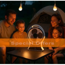14'' Solar Fan All-in-One