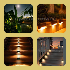 Solar Step & Rail Lights