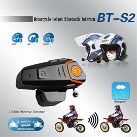 Helmet Intercom Motorcycle Bluetooth Headset 