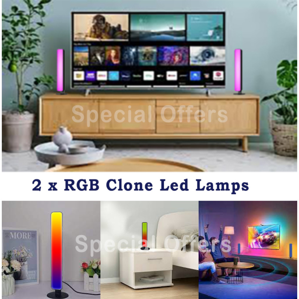 2 x RGB Clone Led Bars
