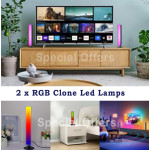 2 x RGB Clone Led Bars