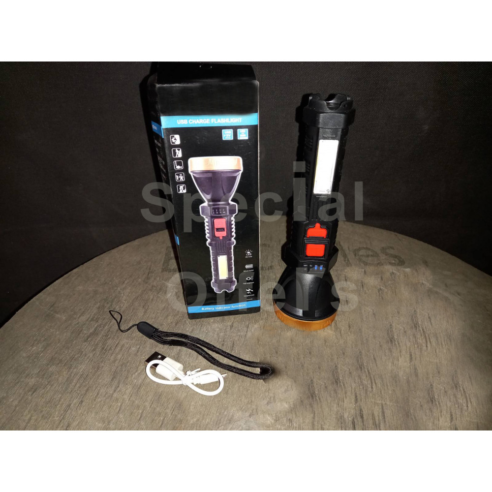 USB Cob Flashlight