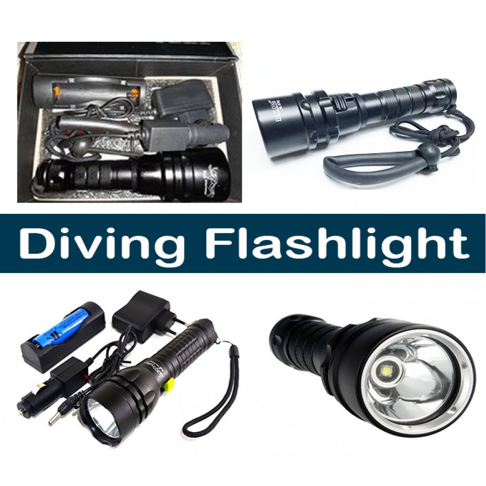 Diving Flashlight Led
