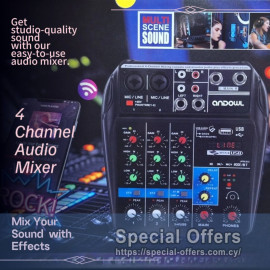 Audio Console Mixer