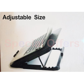 Adjustable Laptop Desk-Cooler