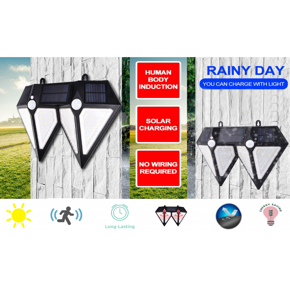 Double-Sided Solar Light